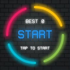 Color Pong Game - Screenshot 1