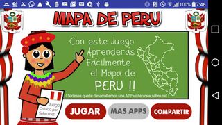 Juego del Mapa de PERU - Screenshot 1