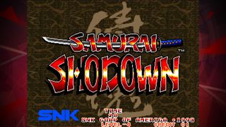 SAMURAI SHODOWN ACA NEOGEO - Screenshot 1
