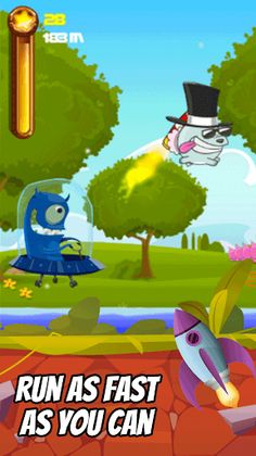 Super Alien : Endless Runner - Screenshot 1