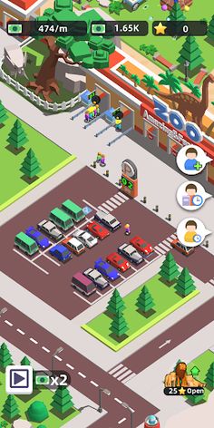 Zoo Idle 3D - Screenshot 1