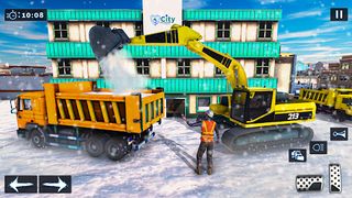 Snow Excavator Simulator 3D - Screenshot 1