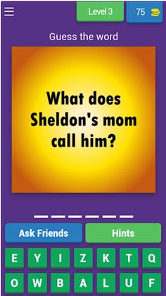 Big Bang Theory Quiz - Screenshot 1