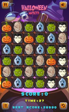 Halloween Match3 - Screenshot 4