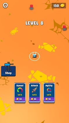 Angry Robots 3D - Screenshot 1