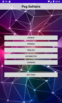Peg Solitaire - Screenshot 1