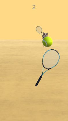 Cat Tennis Meme Game - Screenshot 2