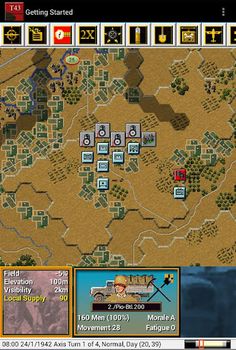 Panzer Campaigns - Tunisia '43 - Screenshot 1