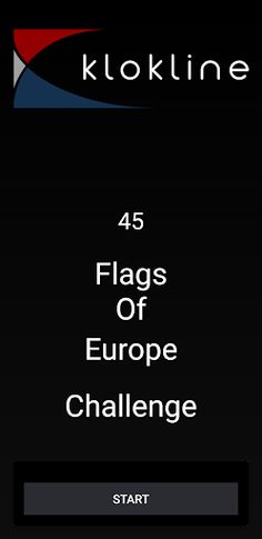 45 Flags of Europe Challenge - Screenshot 1