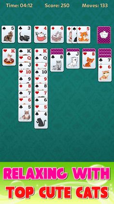 Solitaire Cat offline games - Screenshot 3