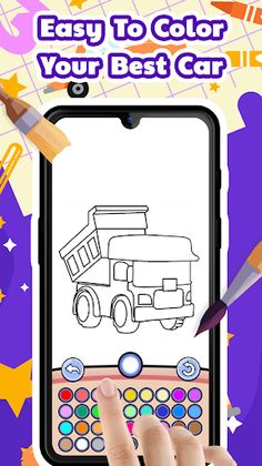 Coloring Cars Collection - Screenshot 3