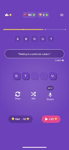 Wordint: Word Game - Screenshot 2