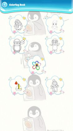 Little Penguin Coloring - Screenshot 4