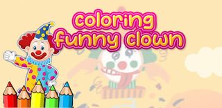 coloring funny clown - Screenshot 1