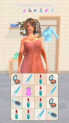 Merge Makeover, Fashion Games - Screenshot 2