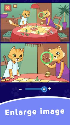 Find Differences: Cute Cats - Screenshot 4