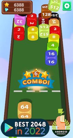 2048 Dices 3D - Screenshot 1