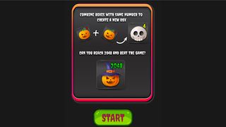 Halloween 2048-Relax Puzzle - Screenshot 2