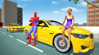 Superhero Car Games Taxi Games - Screenshot 2