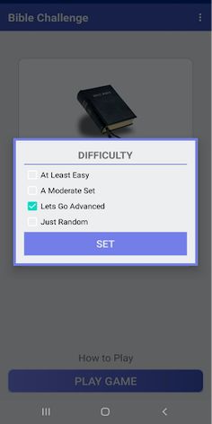 Bible Challenge - Screenshot 4