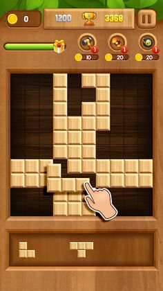 Wood Cube Puzzle - Screenshot 1