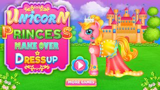 Unicorn Princess Makeover - Screenshot 1