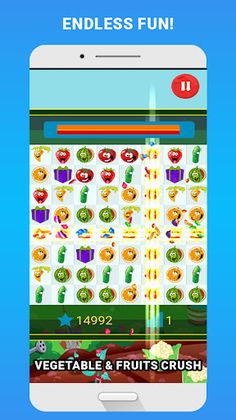 Vegetable & Fruits Crush - Screenshot 1