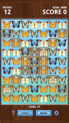 Butterfly Playtime Match 3 - Screenshot 3