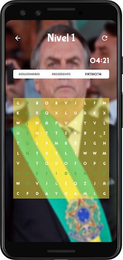 Caça Palavras Bolsonaro - Screenshot 2