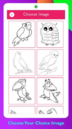 Birds Coloring Games - Screenshot 2