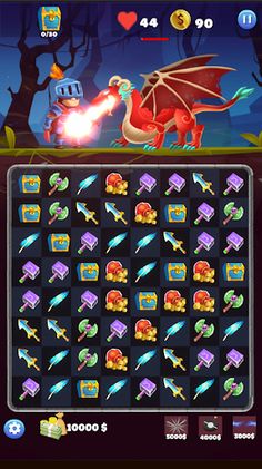 Hero Rush: Match3 Puzzle - Screenshot 3