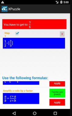 XPuzzle Math Puzzle - Screenshot 1