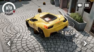 Ferrari Simulator Car Crash 3D - Screenshot 3