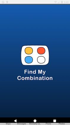 Find My Combination - Screenshot 1