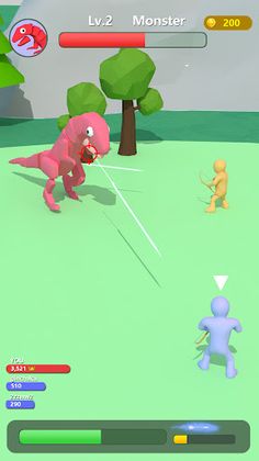 Monster Archer Battle 3D - Screenshot 3