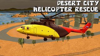 Desert City Helicopter Rescue - Screenshot 1