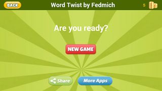 Word Twist game by Fedmich - Screenshot 1