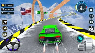 Mega Ramp GT Stunt Car Games - Screenshot 3