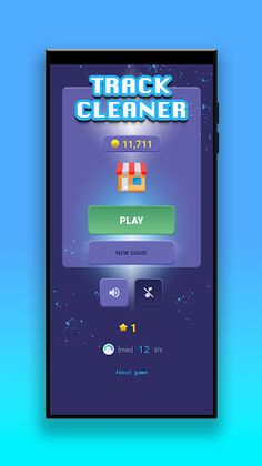 TrackCleaner: clicker game - Screenshot 1