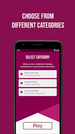 Dirty "Never have I ever" - Screenshot 2