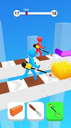 Epic Tools Transform Race 3D - Screenshot 1