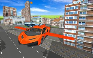Futuristic Real Flying Car 3D - Screenshot 1