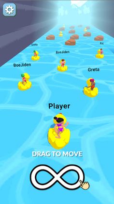 Duck Race - Screenshot 1