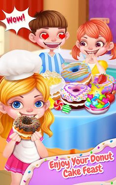Sweet Donut Cake Maker - Screenshot 4