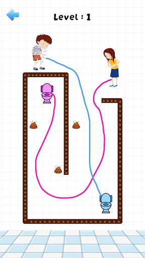 Toilet Rush: Draw Puzzle Race - Screenshot 2