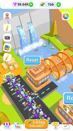 Idle Aqua Generator - Screenshot 2