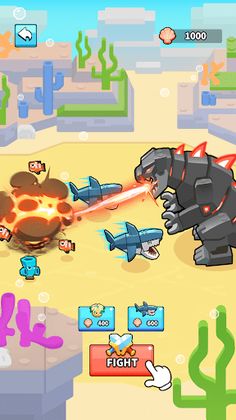 Block Fish:Merge Battle - Screenshot 1