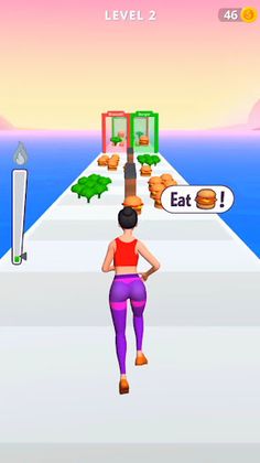 Twerk Run - Body Fat Race - Screenshot 1