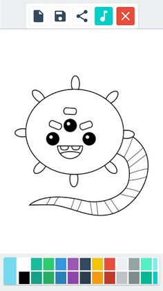 Virus Bacteria Coloring - Screenshot 3