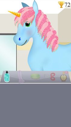 unicorn fake video call game - Screenshot 2